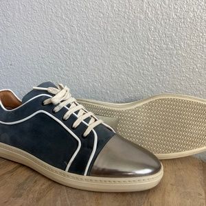 Median Valeri Silver Cap Shoe